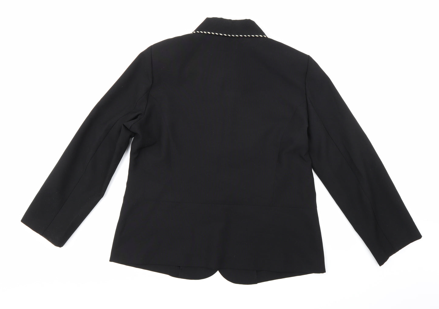 Damart Womens Black   Jacket  Size 14
