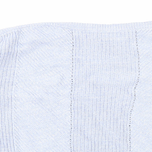 Marks and Spencer Womens Blue  Knit Pullover Jumper Size L