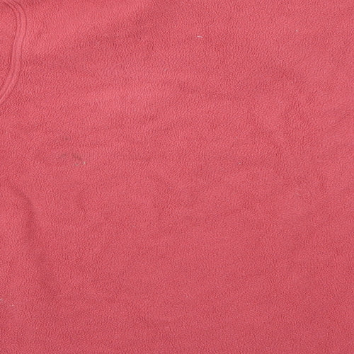 Preworn Womens Pink  Fleece Pullover Sweatshirt Size S