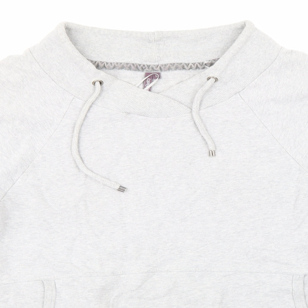 Sweaty Betty Womens Grey   Pullover Sweatshirt Size L