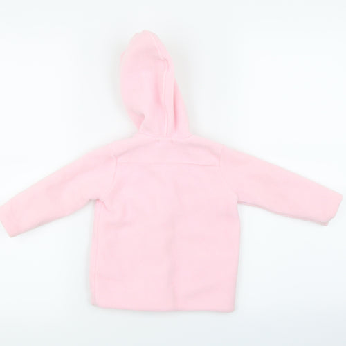 Lapinou Girls Pink   Jacket Coat Size 6-9 Months