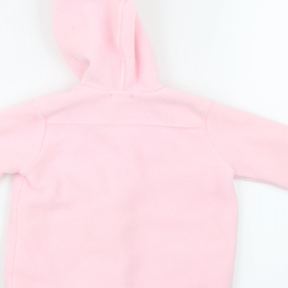 Lapinou Girls Pink   Jacket Coat Size 6-9 Months