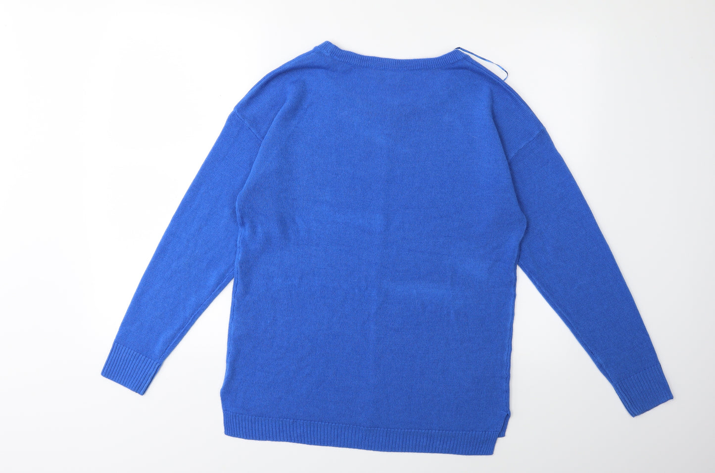 Pep & co Womens Blue  Knit Pullover Jumper Size 12