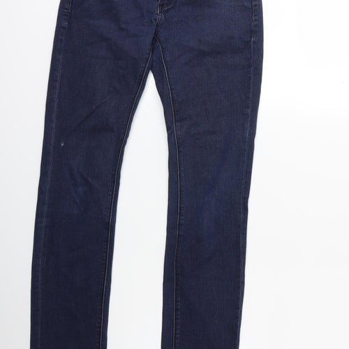 Country Road Womens Black  Denim Straight Jeans Size 26 in L31 in