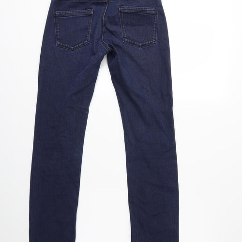 Country Road Womens Black  Denim Straight Jeans Size 26 in L31 in