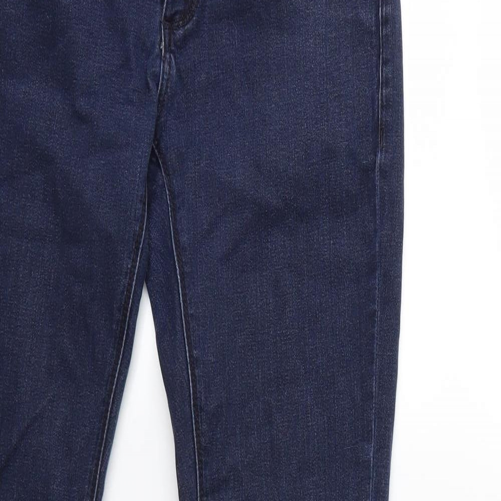 Country Road Womens Black  Denim Straight Jeans Size 26 in L31 in