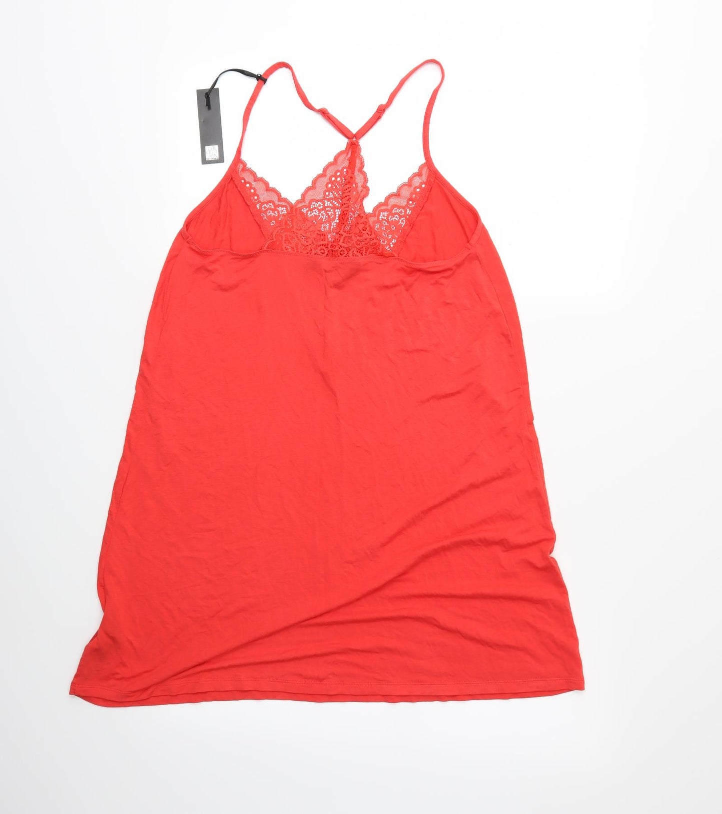 Debenhams Womens Red   Chemise Dress Size 12