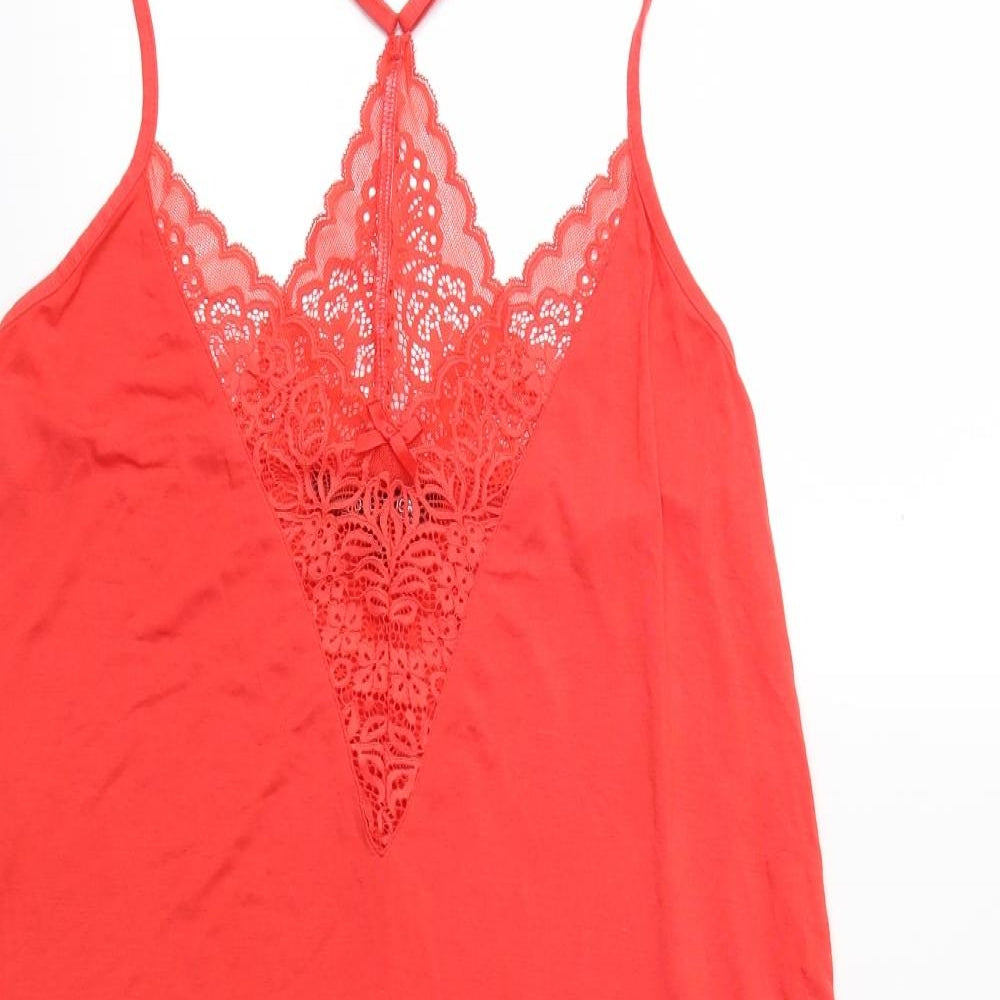 Debenhams Womens Red   Chemise Dress Size 12