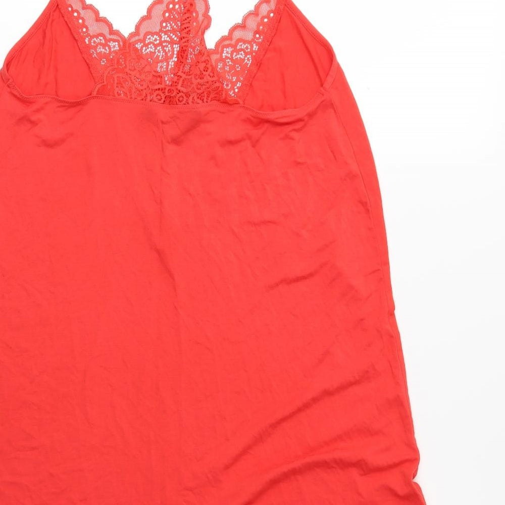 Debenhams Womens Red   Chemise Dress Size 12