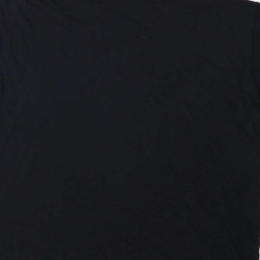 Uniqlo Mens Black    T-Shirt Size 2XL