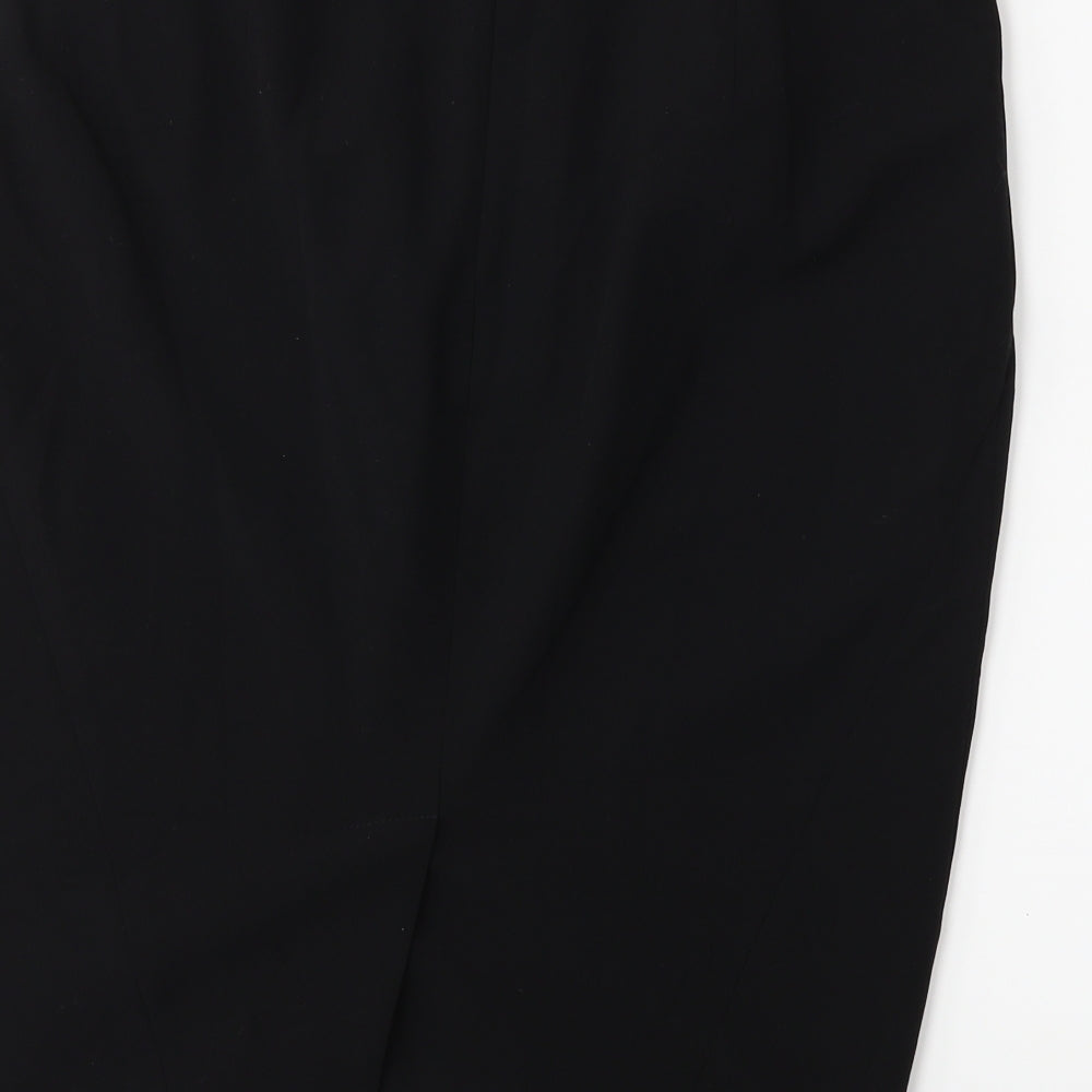 Marks and Spencer Womens Black   Straight & Pencil Skirt Size 14