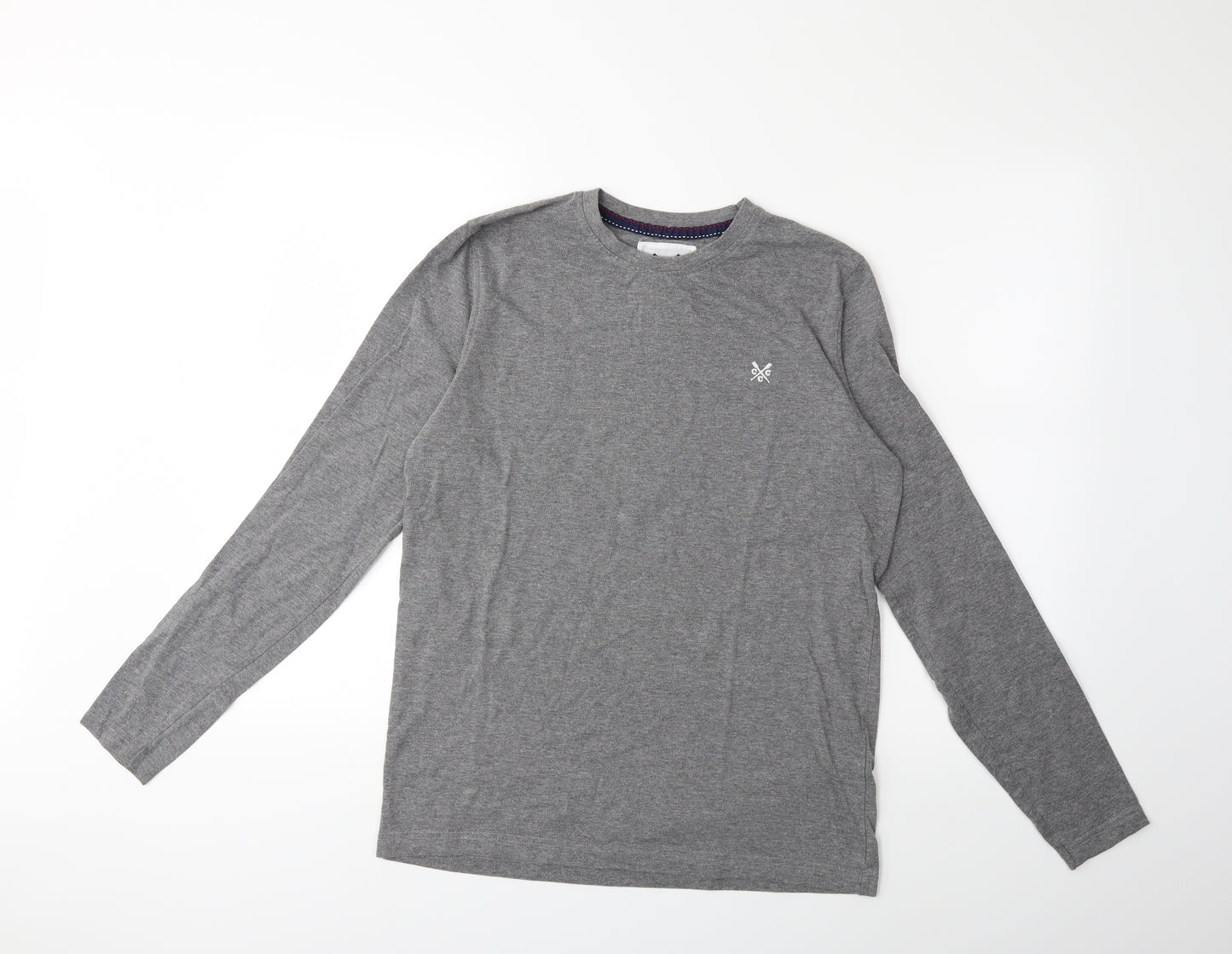 Crew Clothing Mens Grey    T-Shirt Size S