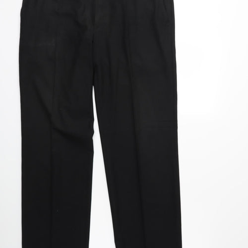Preworn Mens Black   Trousers  Size 38 in L30 in