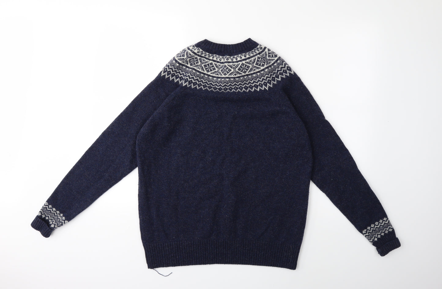 Goodsouls Mens Blue  Knit Pullover Jumper Size L