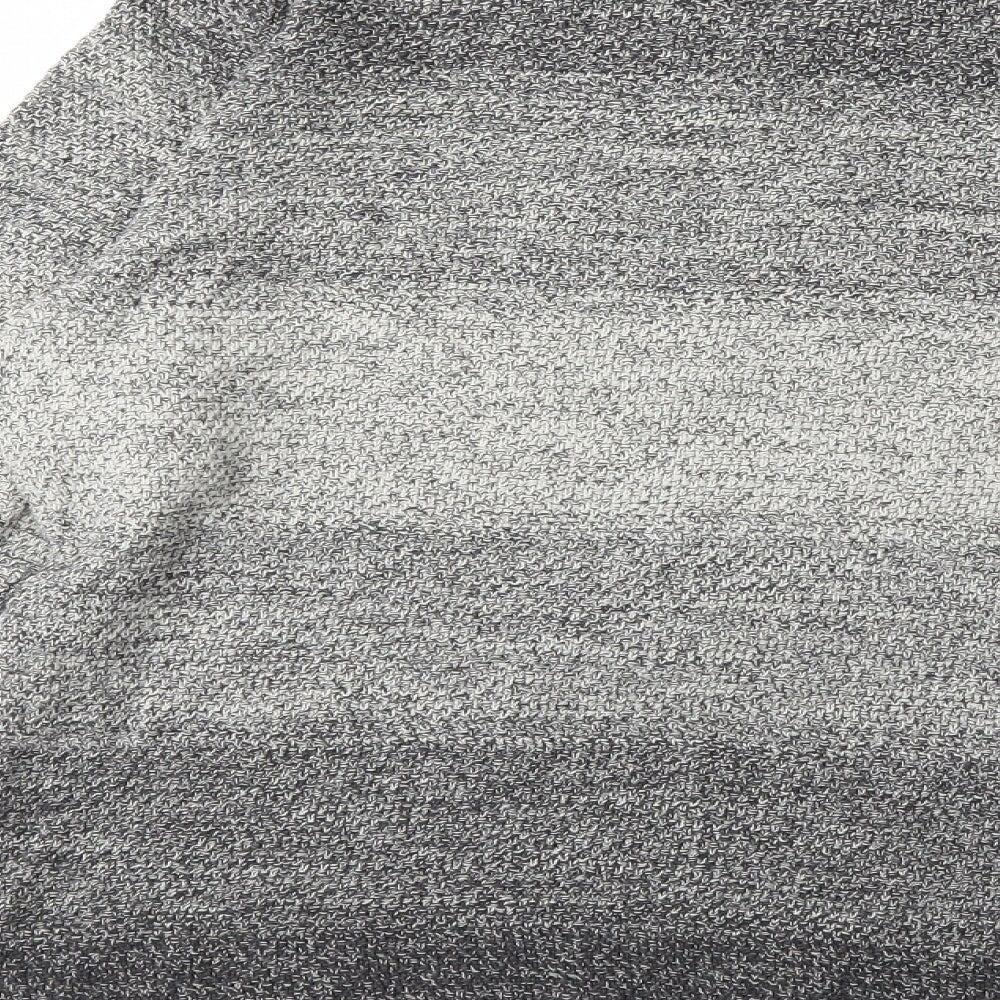 JACK & JONES Mens Grey  Knit Pullover Jumper Size L