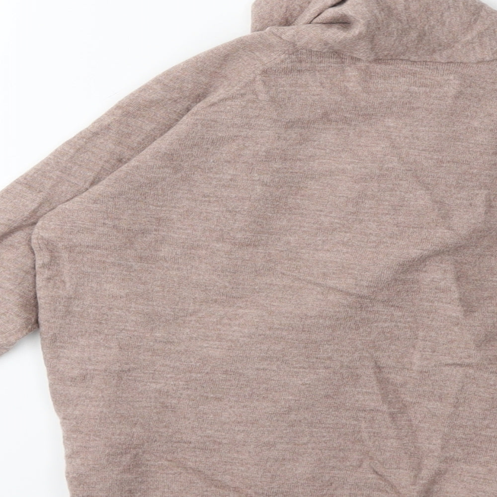 AllSaints Womens Beige  Knit Pullover Jumper Size XS