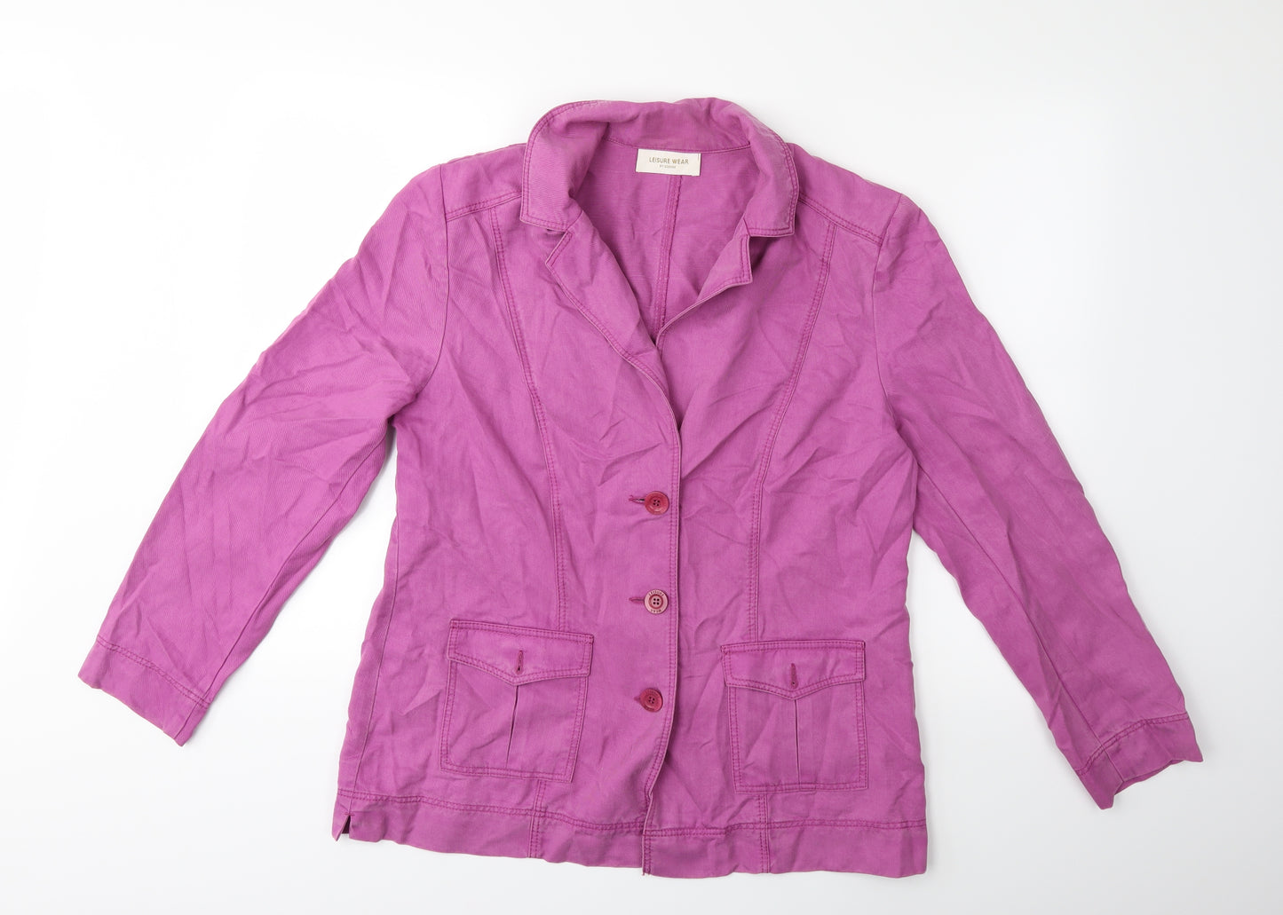 Preworn Womens Purple   Jacket  Size 16