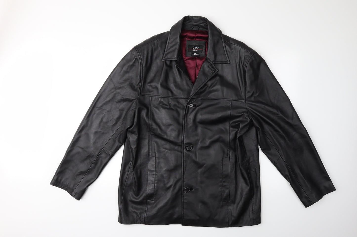 1860 Mens Black   Jacket  Size L