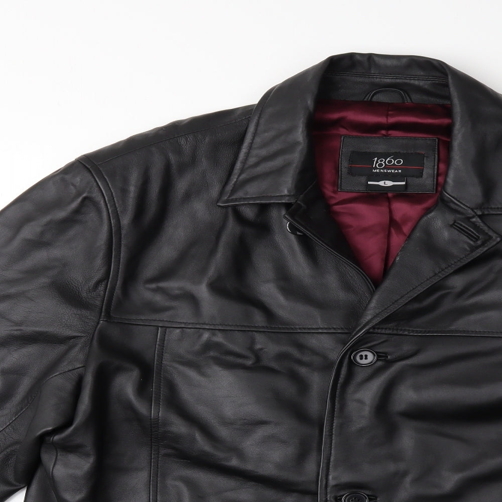1860 Mens Black   Jacket  Size L