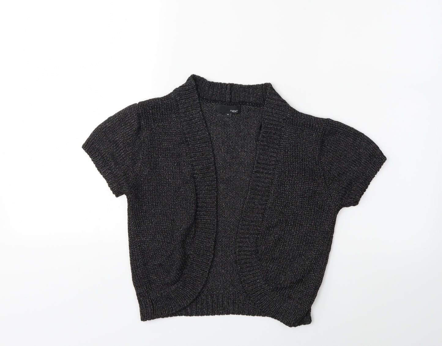 NEXT Womens Grey  Knit Cardigan Jumper Size 10