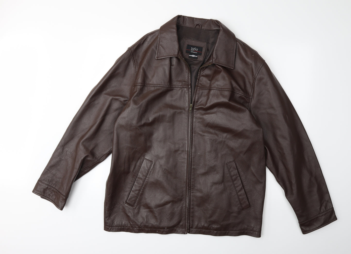 1860 Mens Brown   Jacket Coat Size L