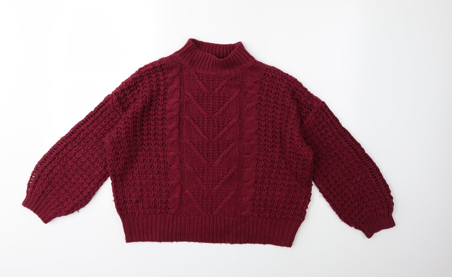 TU Womens Pink  Knit Pullover Jumper Size 12