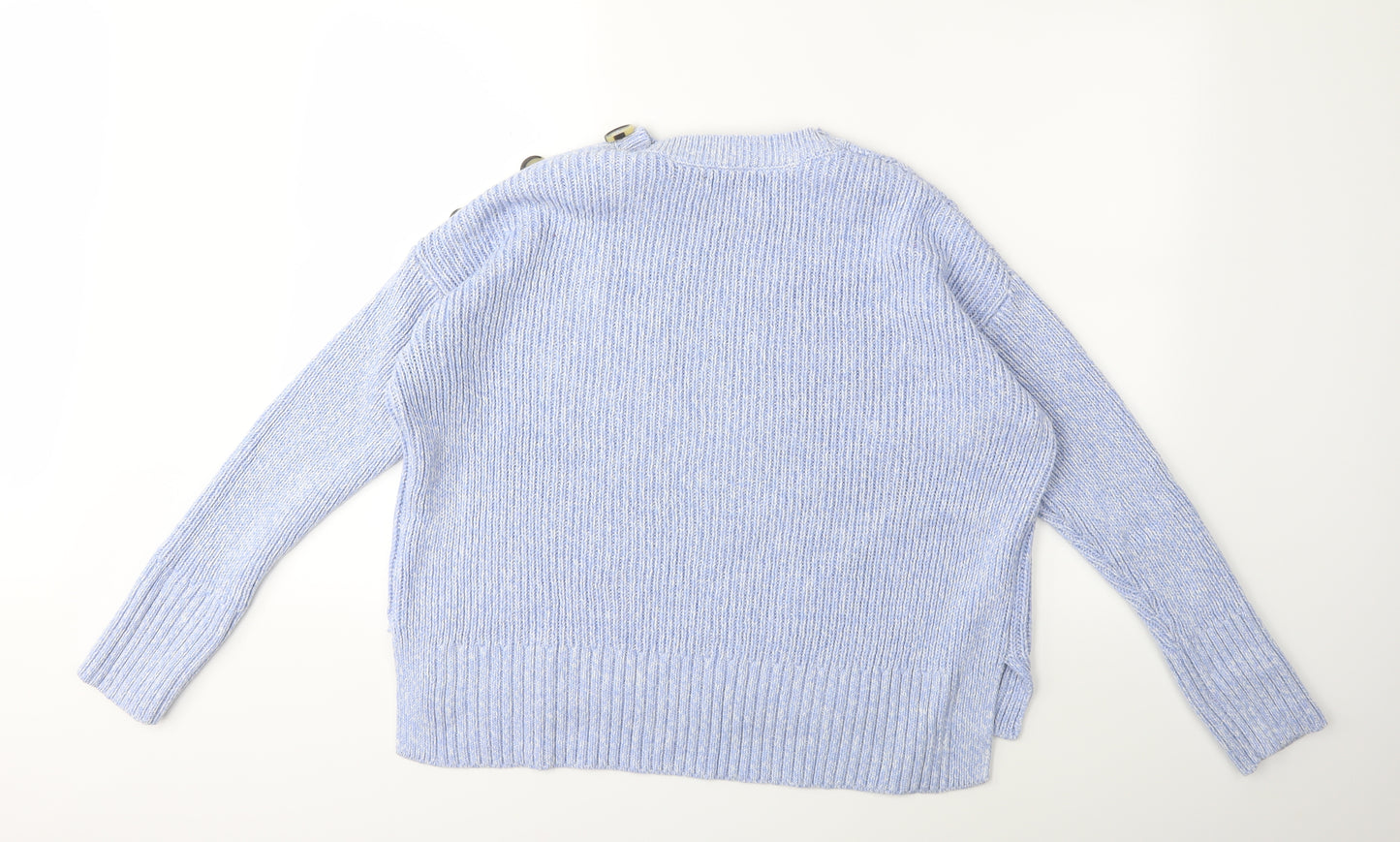 Marks and Spencer Womens Blue   Pullover Jumper Size 14