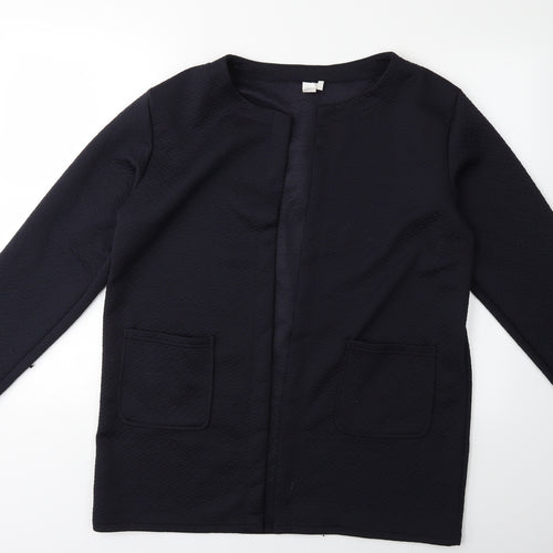 Preworn Womens Blue   Jacket Coat Size 14