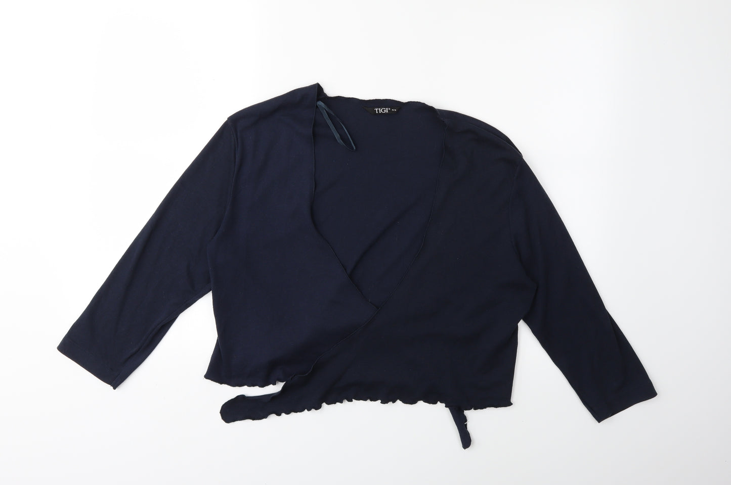 TIGI Womens Blue   Cardigan Jumper Size 14