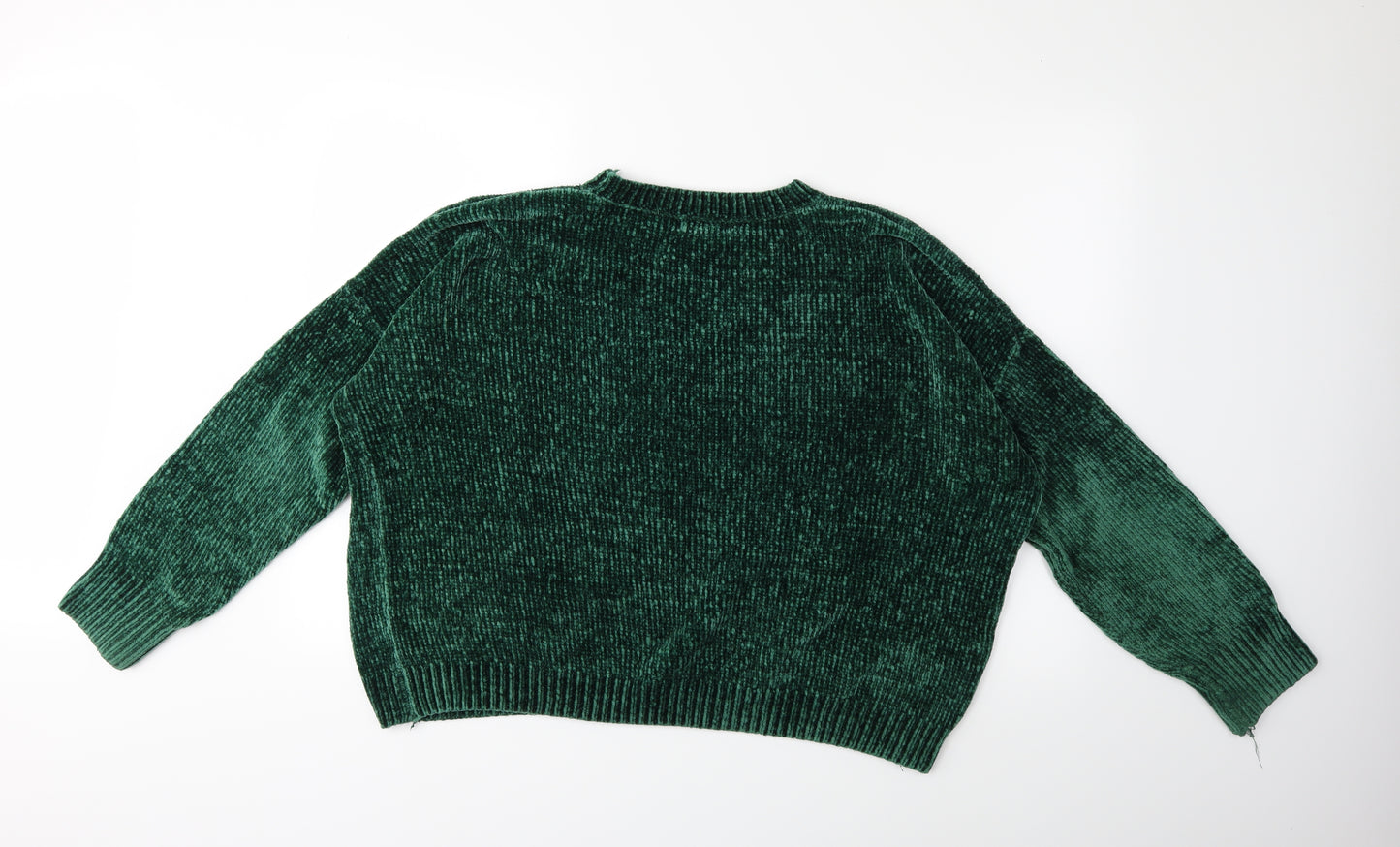 Primark Womens Green  Knit Pullover Jumper Size 12
