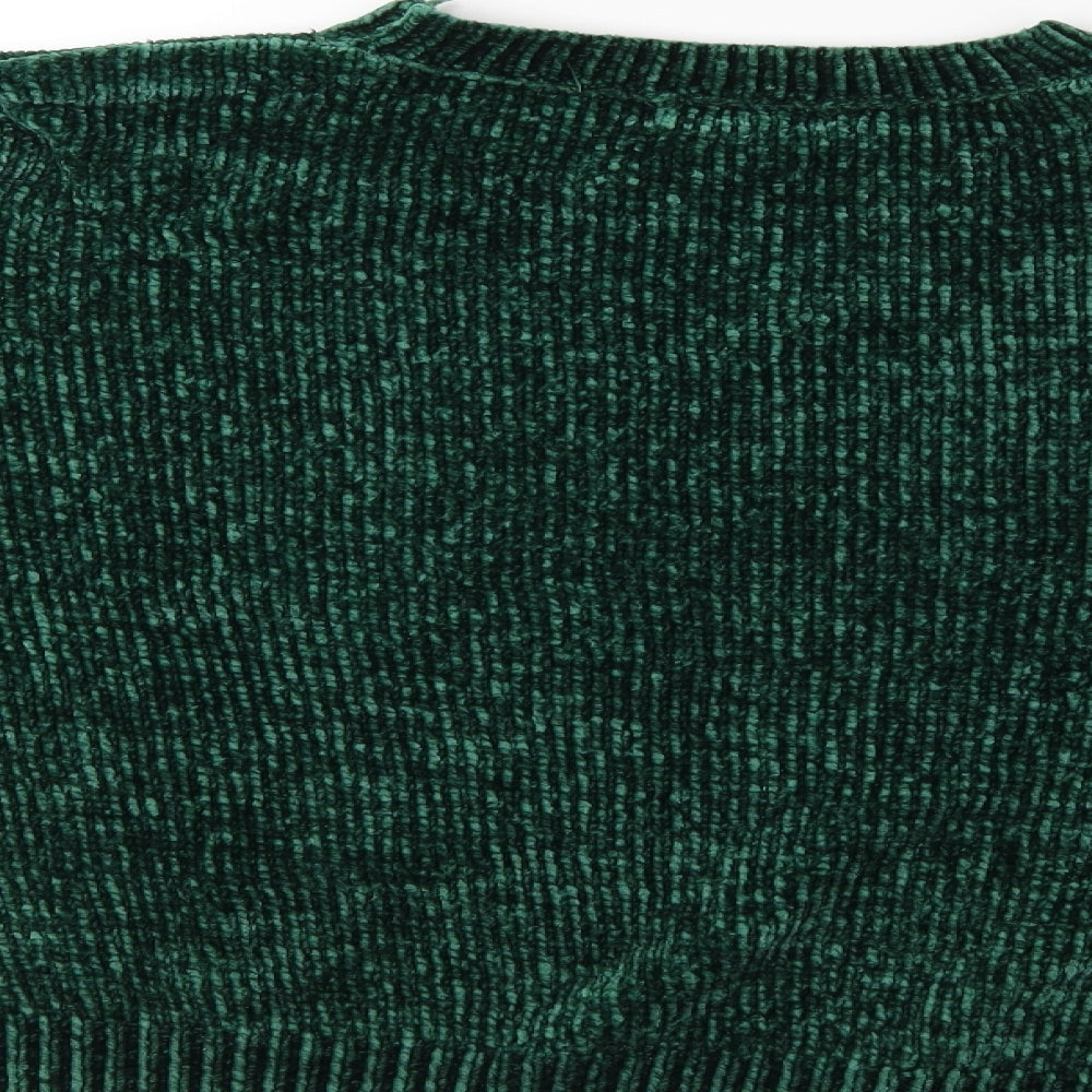 Primark Womens Green  Knit Pullover Jumper Size 12