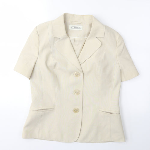 BHS Womens Beige   Jacket  Size 12