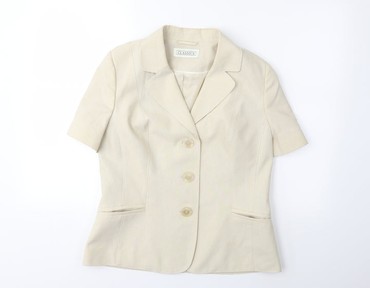 BHS Womens Beige Jacket Size 12