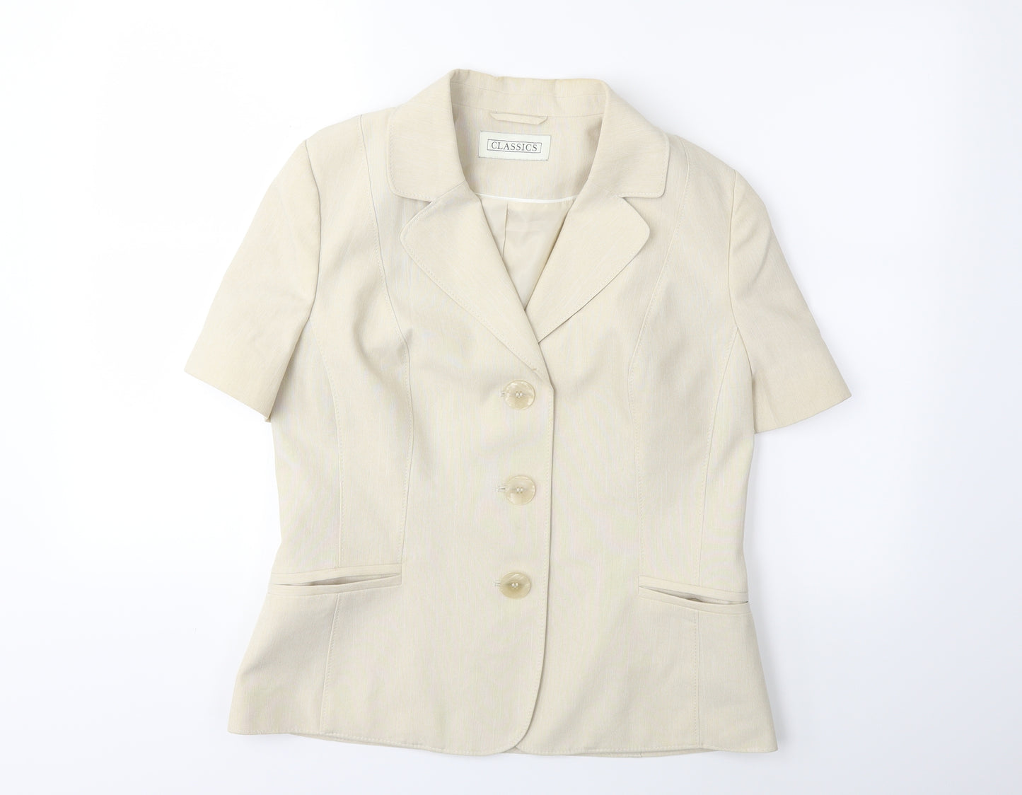 BHS Womens Beige   Jacket  Size 12