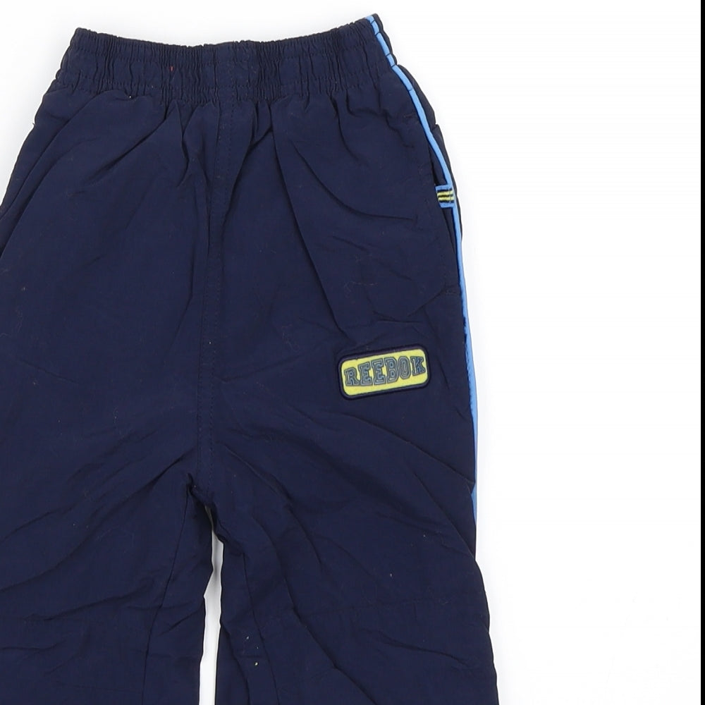 Reebok Boys Blue   Jogger Trousers Size 2 Years - Tracksuit bottoms