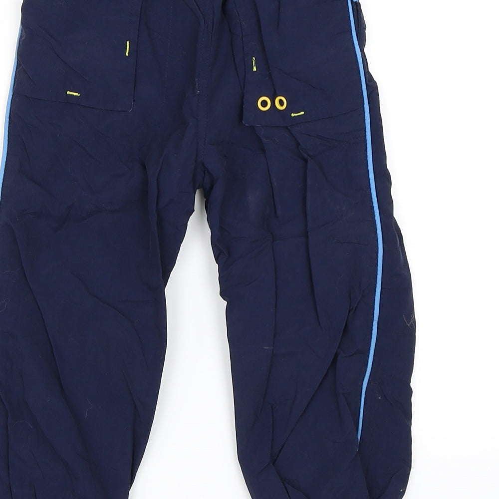 Reebok Boys Blue   Jogger Trousers Size 2 Years - Tracksuit bottoms