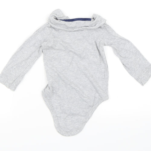 Carter's Boys Grey   Babygrow One-Piece Size 18 Months