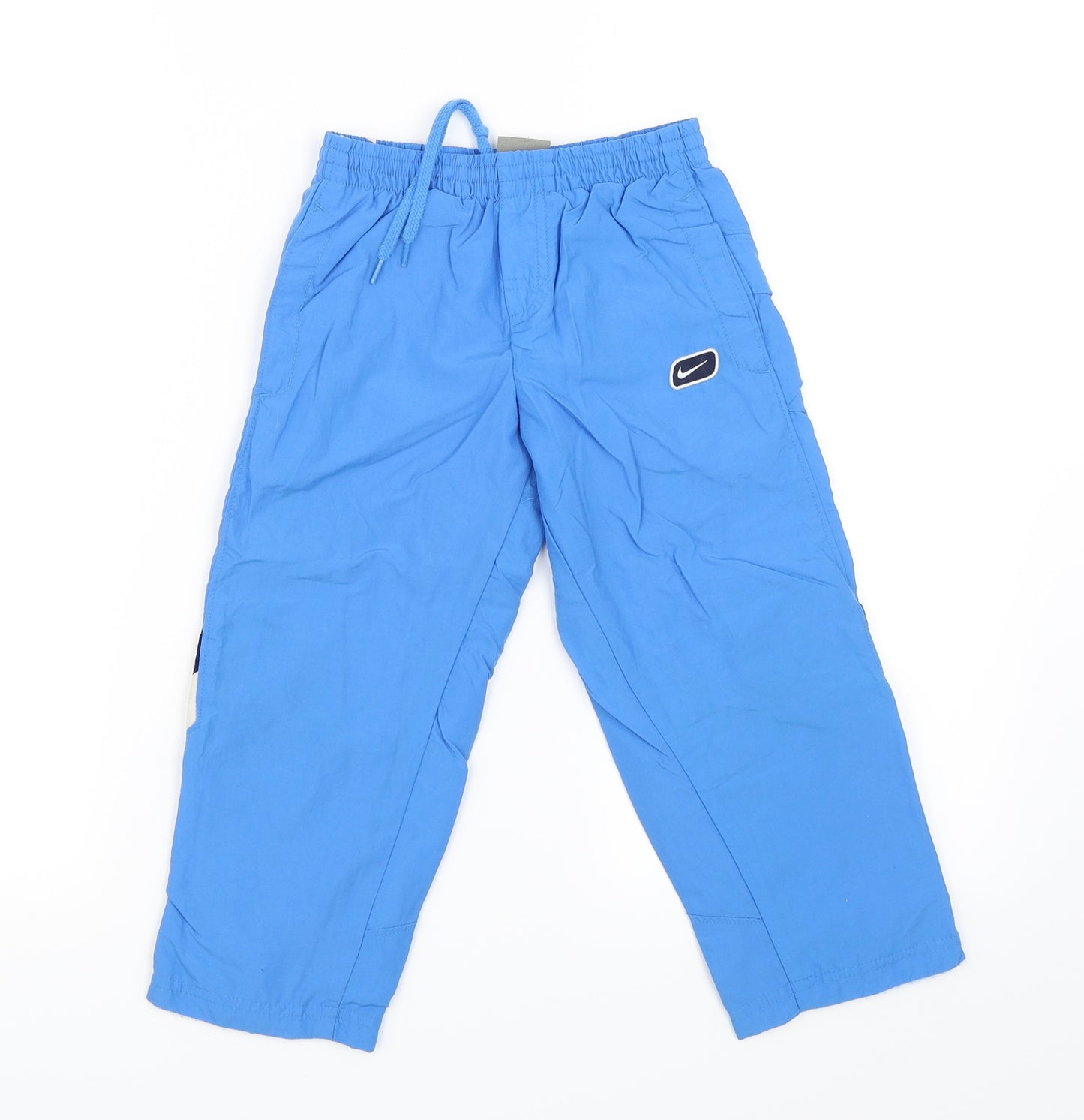 Nike Boys Blue   Windbreaker Trousers Size XS