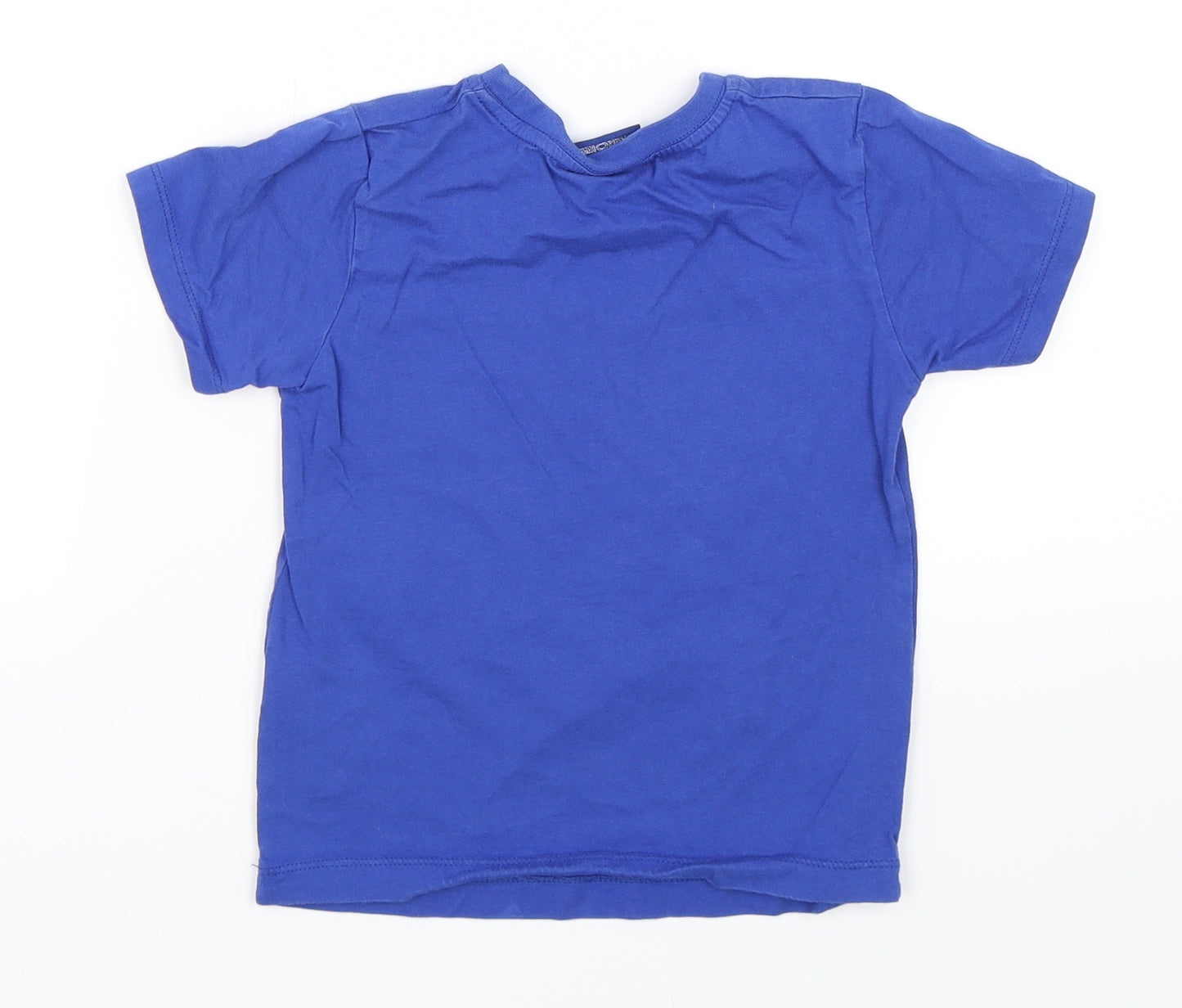 Cherokee Boys Blue   Basic T-Shirt Size 3-4 Years  - Caterpillar