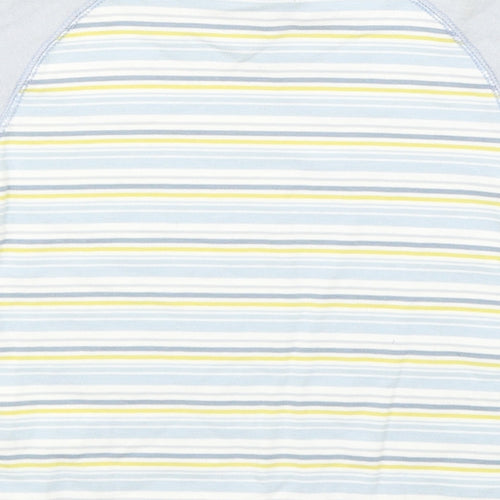 Berlingot Boys Grey Striped  Basic T-Shirt Size S