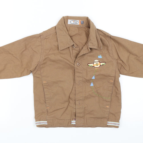 JSP Boys Brown   Jacket  Size 3 Years