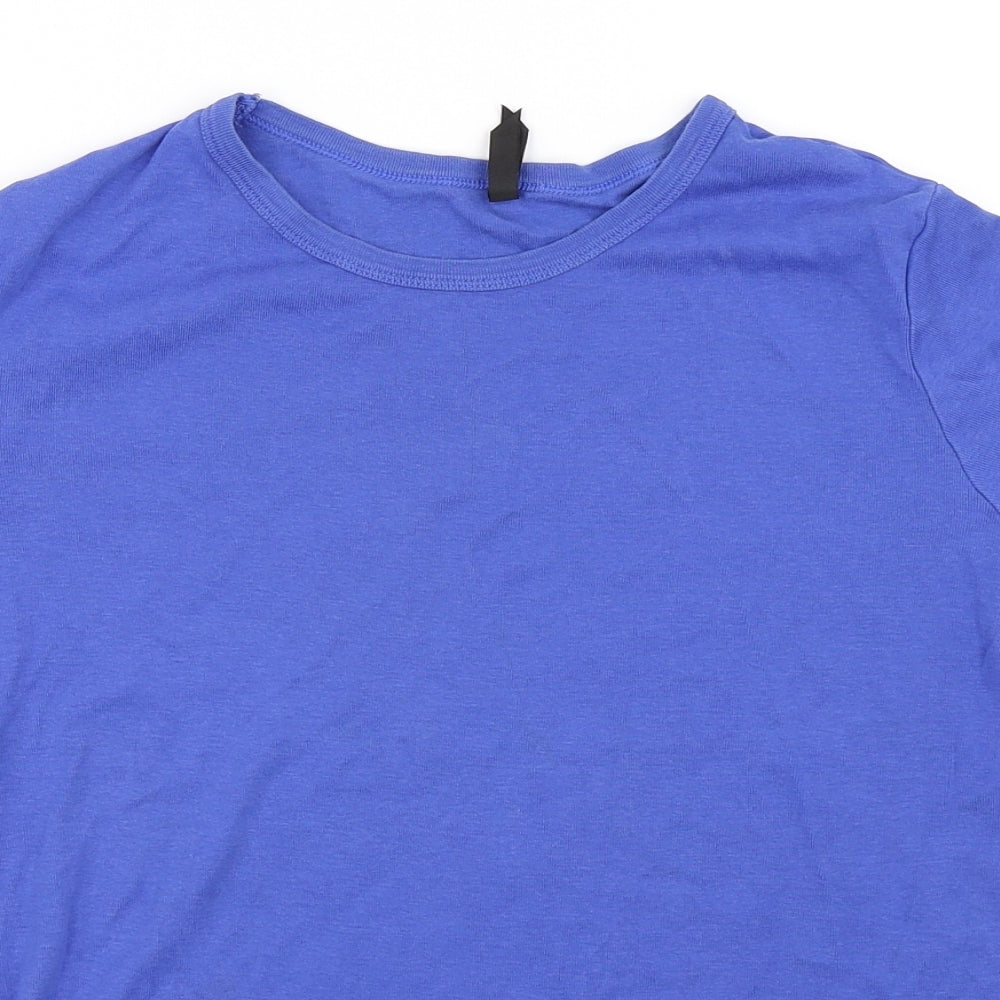 Marks & Spencer Womens Blue   Basic T-Shirt Size 18
