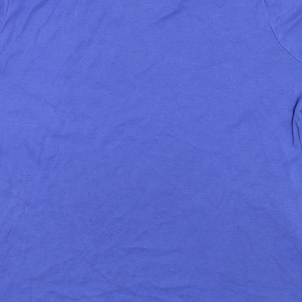 Marks & Spencer Womens Blue   Basic T-Shirt Size 18