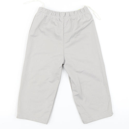 3 Foot Player Boys Grey   Sweatpants Trousers Size 2 Years