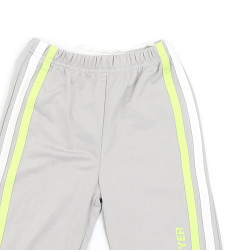3 Foot Player Boys Grey   Sweatpants Trousers Size 2 Years