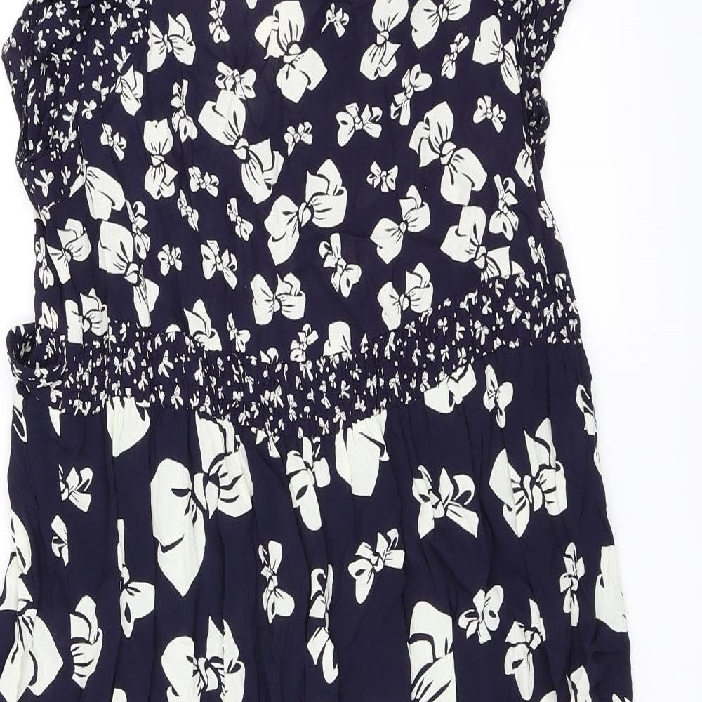 Red Herring Womens Blue   Skater Dress  Size 16