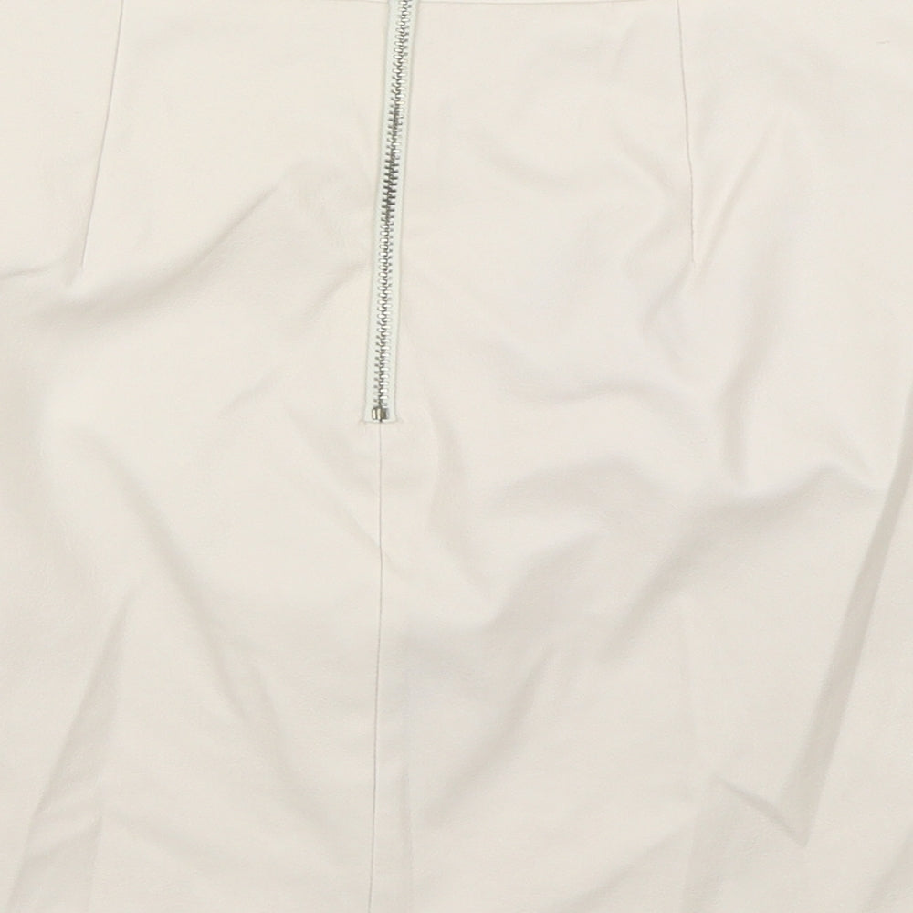 River Island Womens Ivory   Mini Skirt Size 10