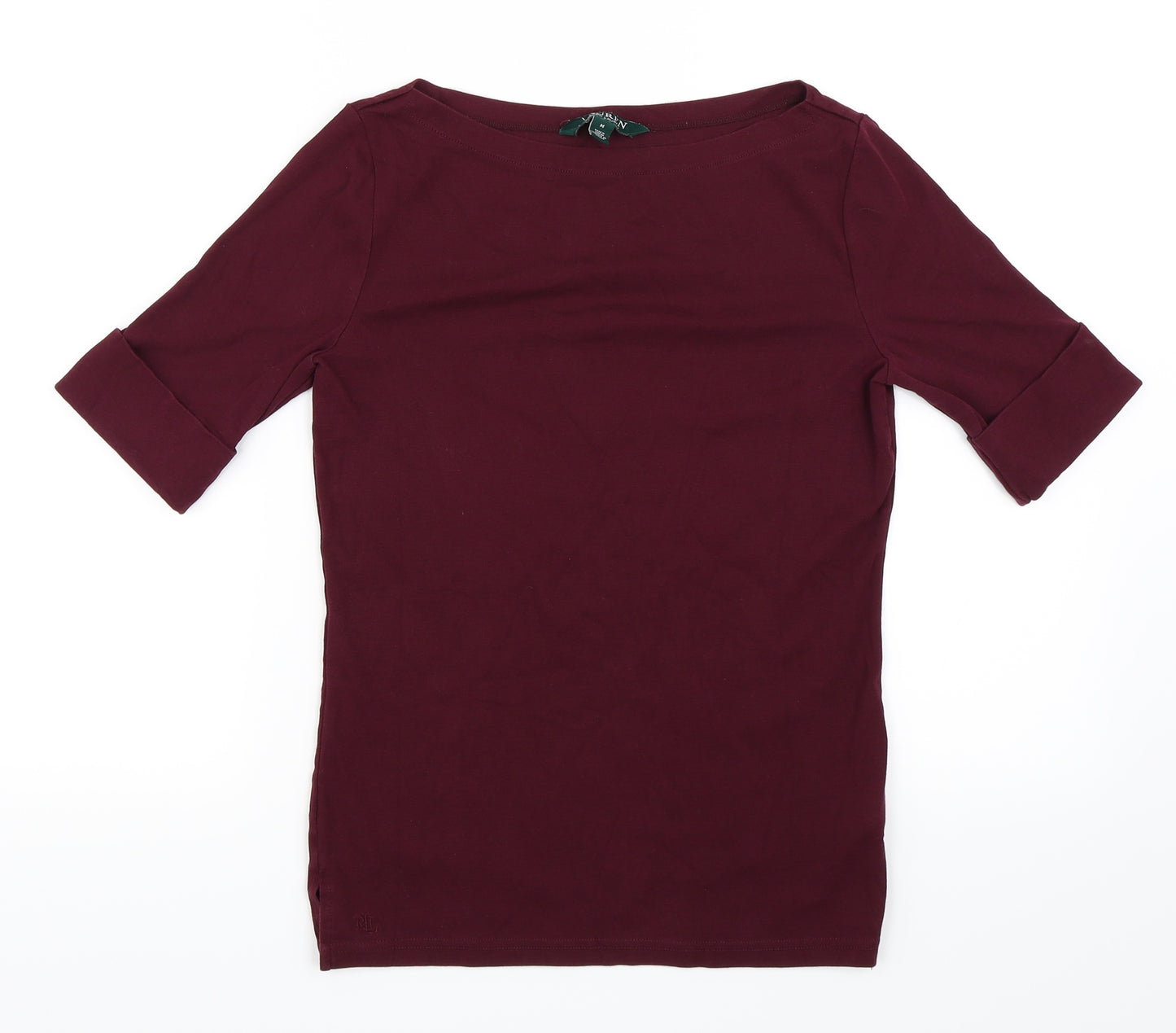 Ralph Lauren Womens Red   Basic T-Shirt Size M