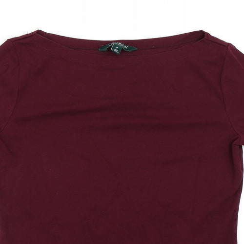 Ralph Lauren Womens Red   Basic T-Shirt Size M