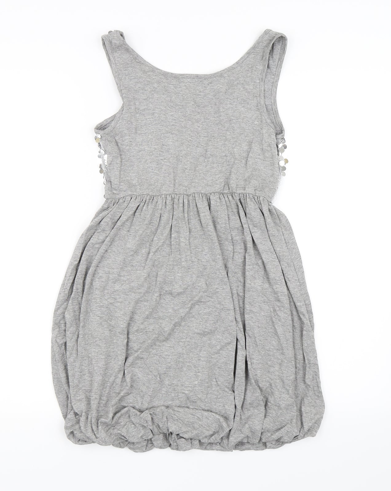 Red Herring Girls Grey   Skater Dress  Size 14 Years